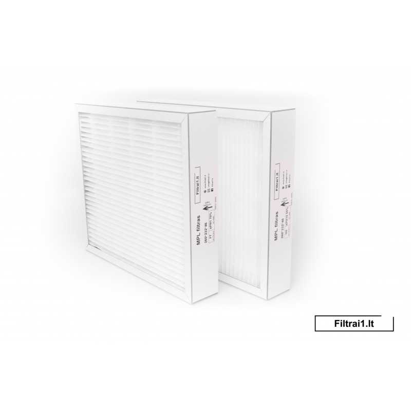 DOMEKT CF 150 F FILTRŲ KOMPLEKTAS 260X232X46 M5