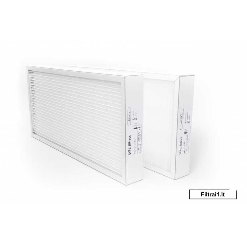 DOMEKT R 400 V FILTRŲ KOMPLEKTAS 428x231x46 F7